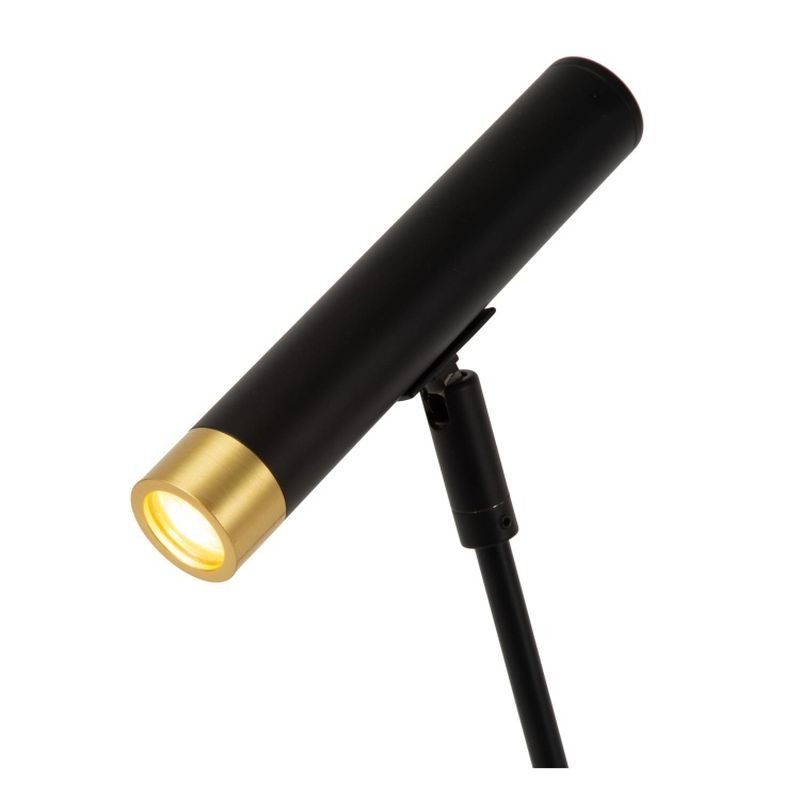 Lucide ALEC - Stolná lampa - LED Dim. - G9 - 1x3W 2700K - Vrátane výmenných tienidiel - Čierna